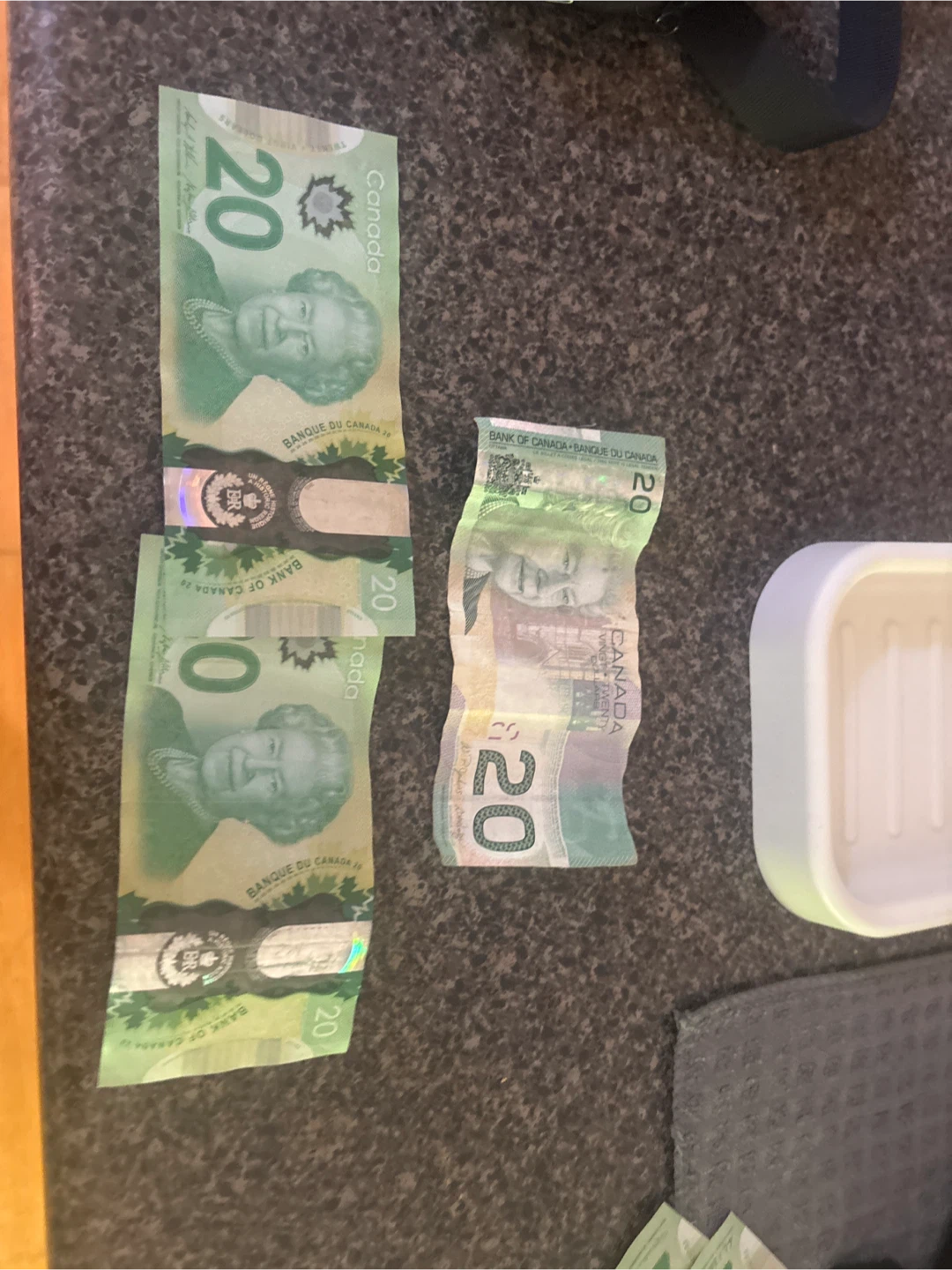 Rare $20 Canadian bills