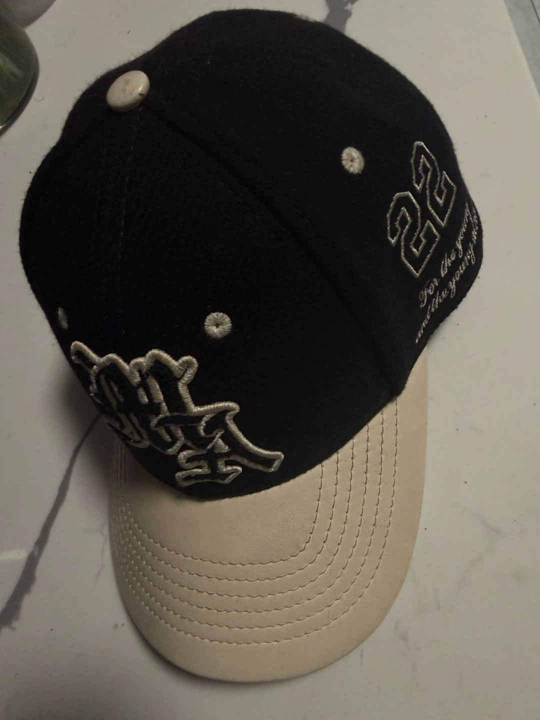 Amiri Ma Spirit Two Tone Baseball Cap - photo 2