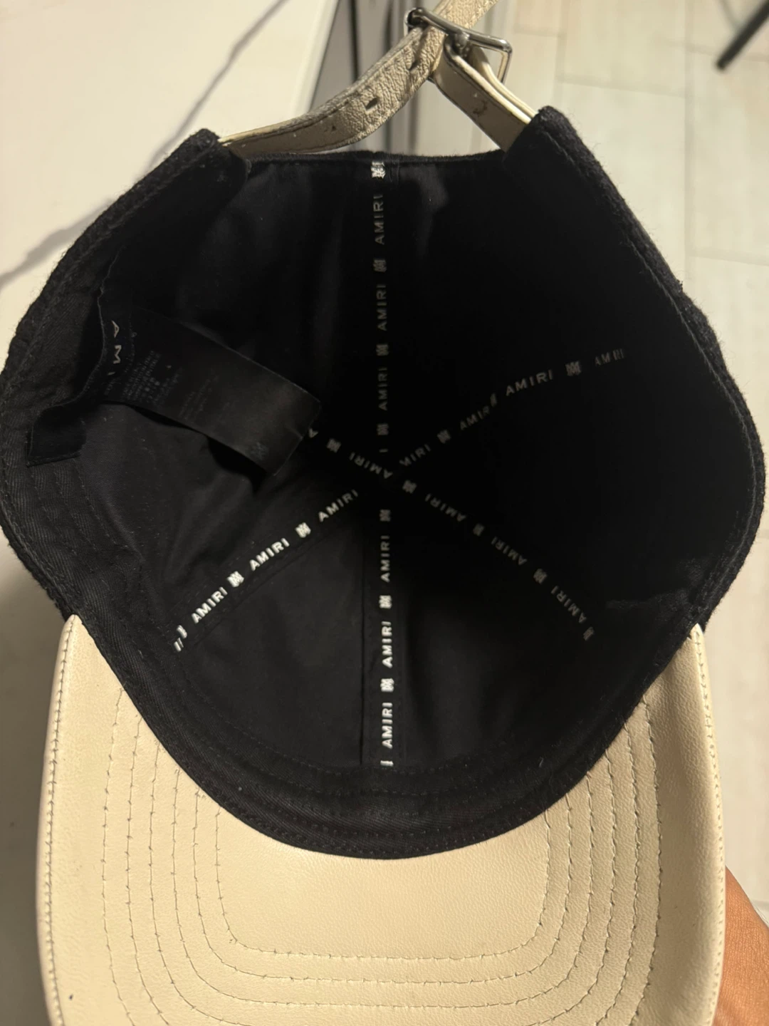 Amiri Ma Spirit Two Tone Baseball Cap - photo 4