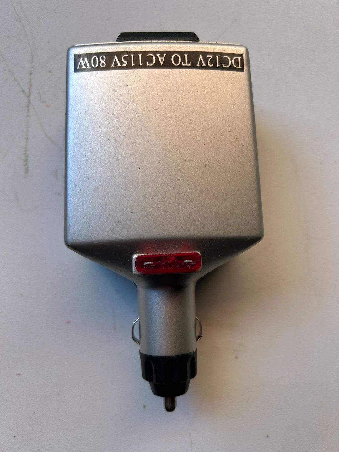 80W Car Power Inverter DC 12V to AC 115V - photo 2