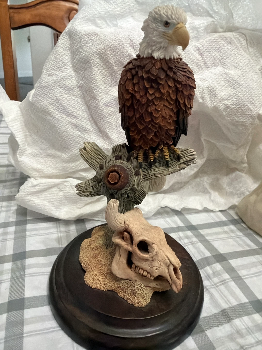 Country Artists CA813 Desolate Plains Eagle Sculpture
