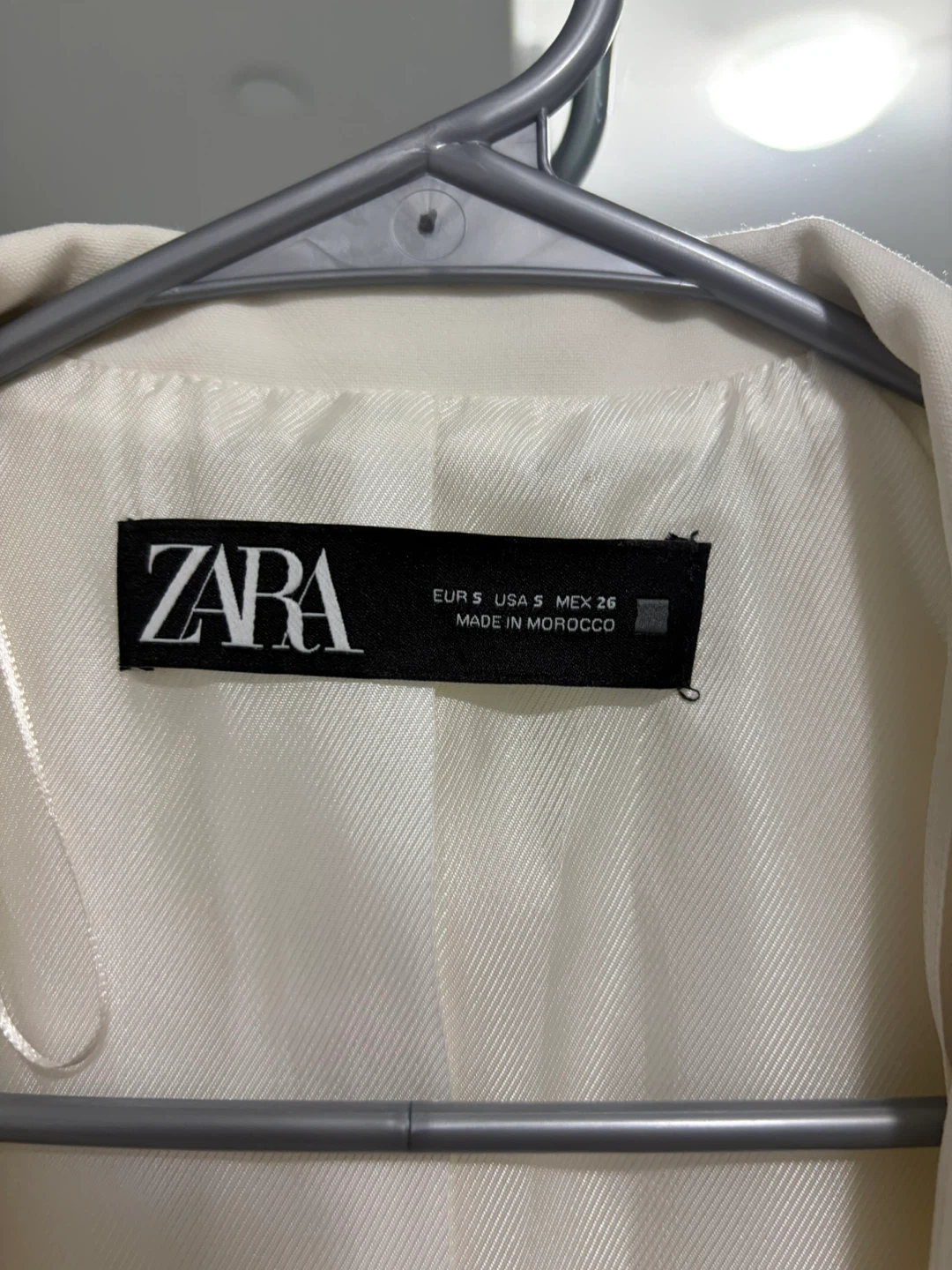 Zara White Blazer - Size S - photo 2