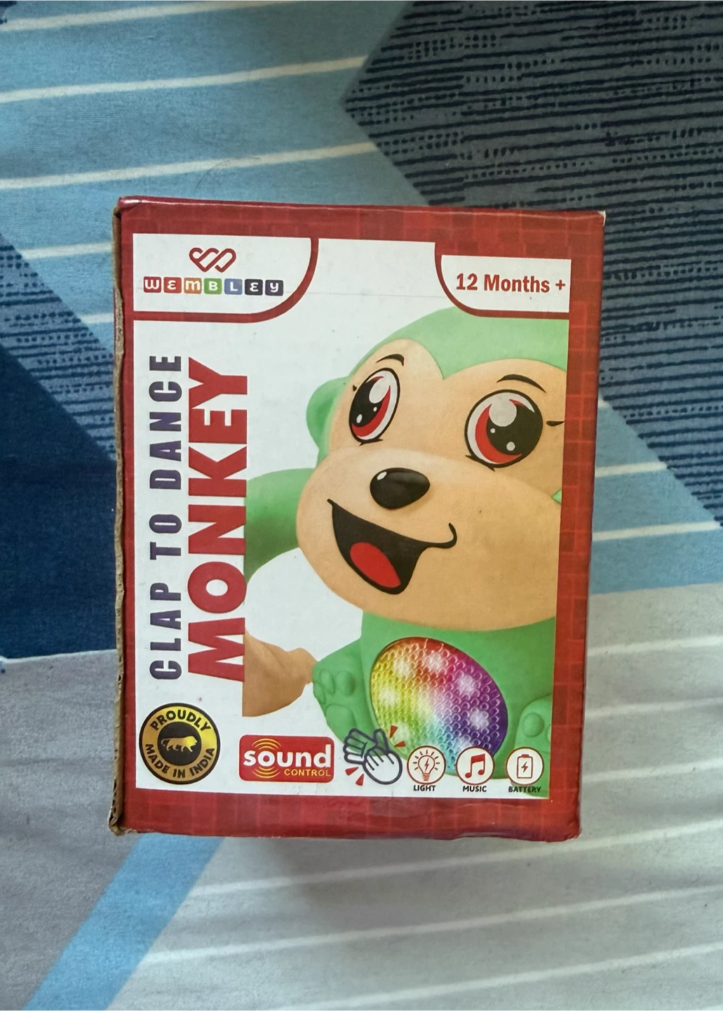 Wembly Clip-To-Dance Monkey Toy