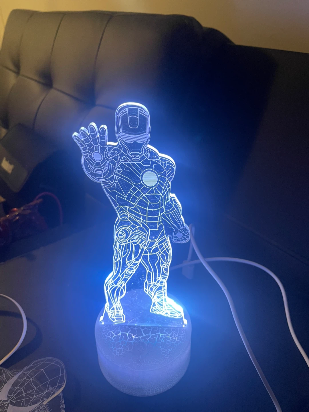 Marvel Superhero LED Lamp with 3 Acrylic Plates - photo 3