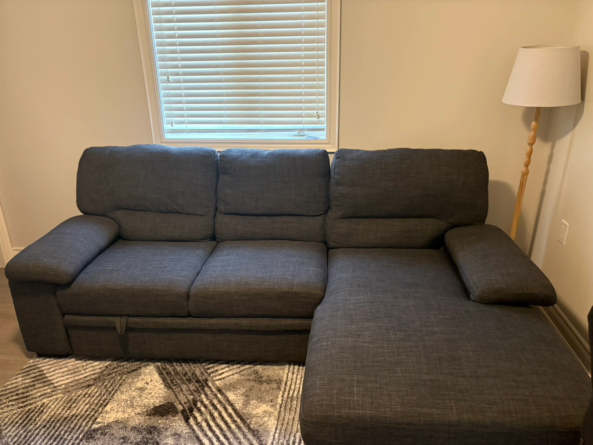Dark Grey Sectional Sofa Bed