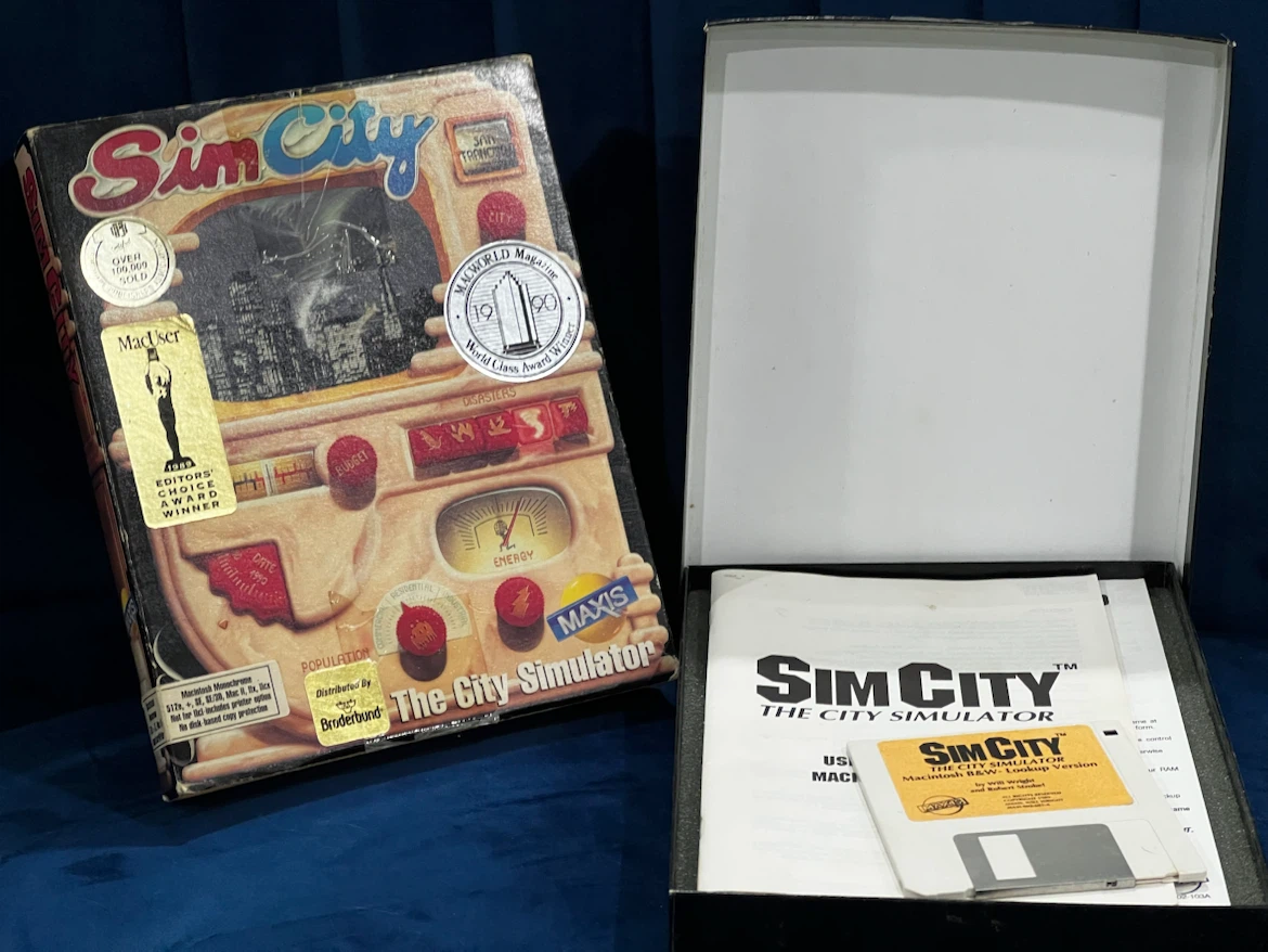 SimCity The City Simulator Macintosh Version 1.0