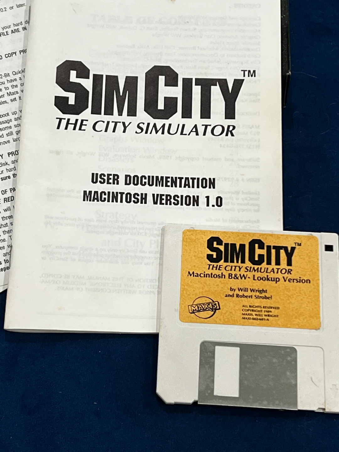 SimCity The City Simulator Macintosh Version 1.0 - photo 2