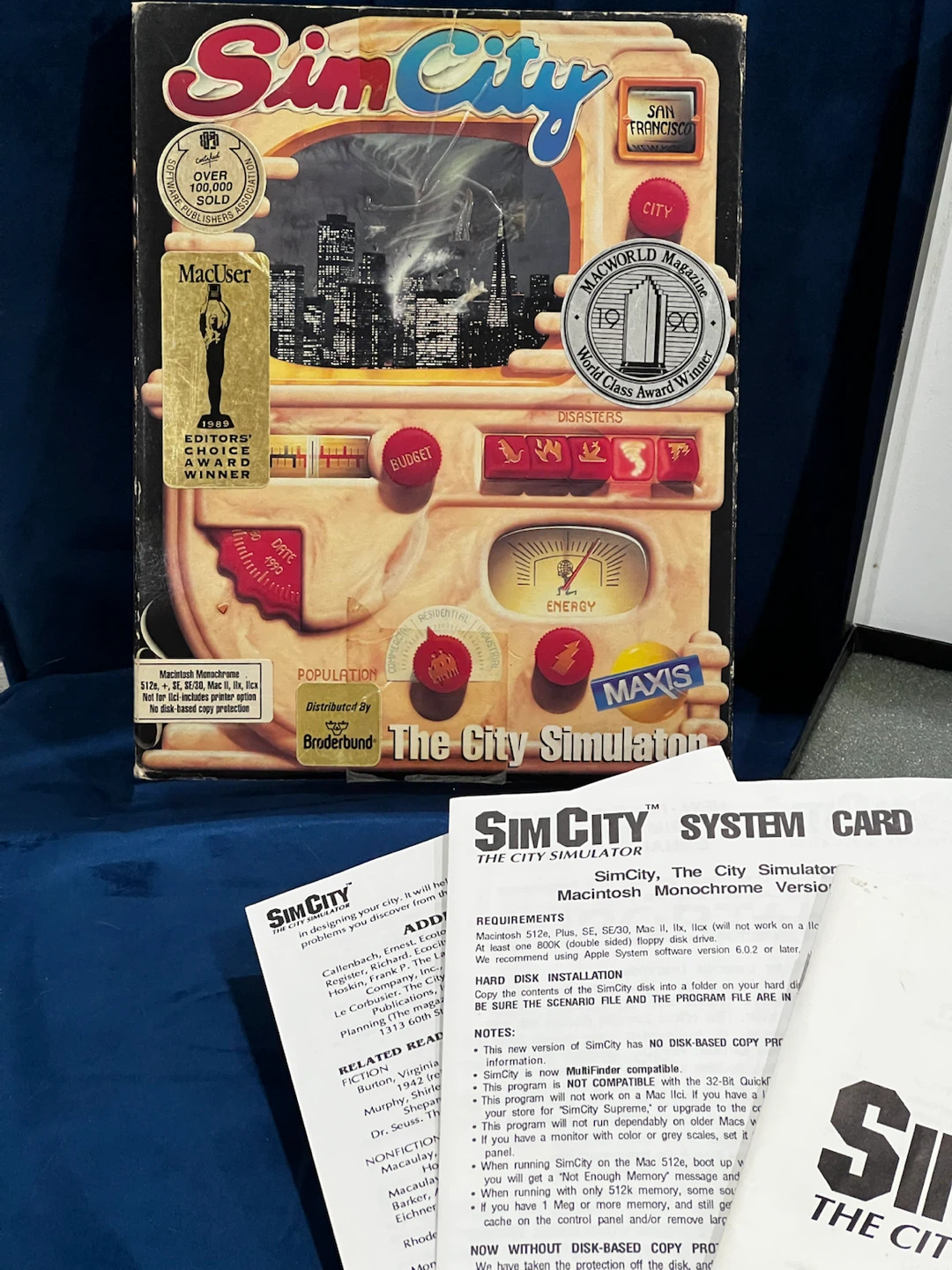 SimCity The City Simulator Macintosh Version 1.0 - photo 3