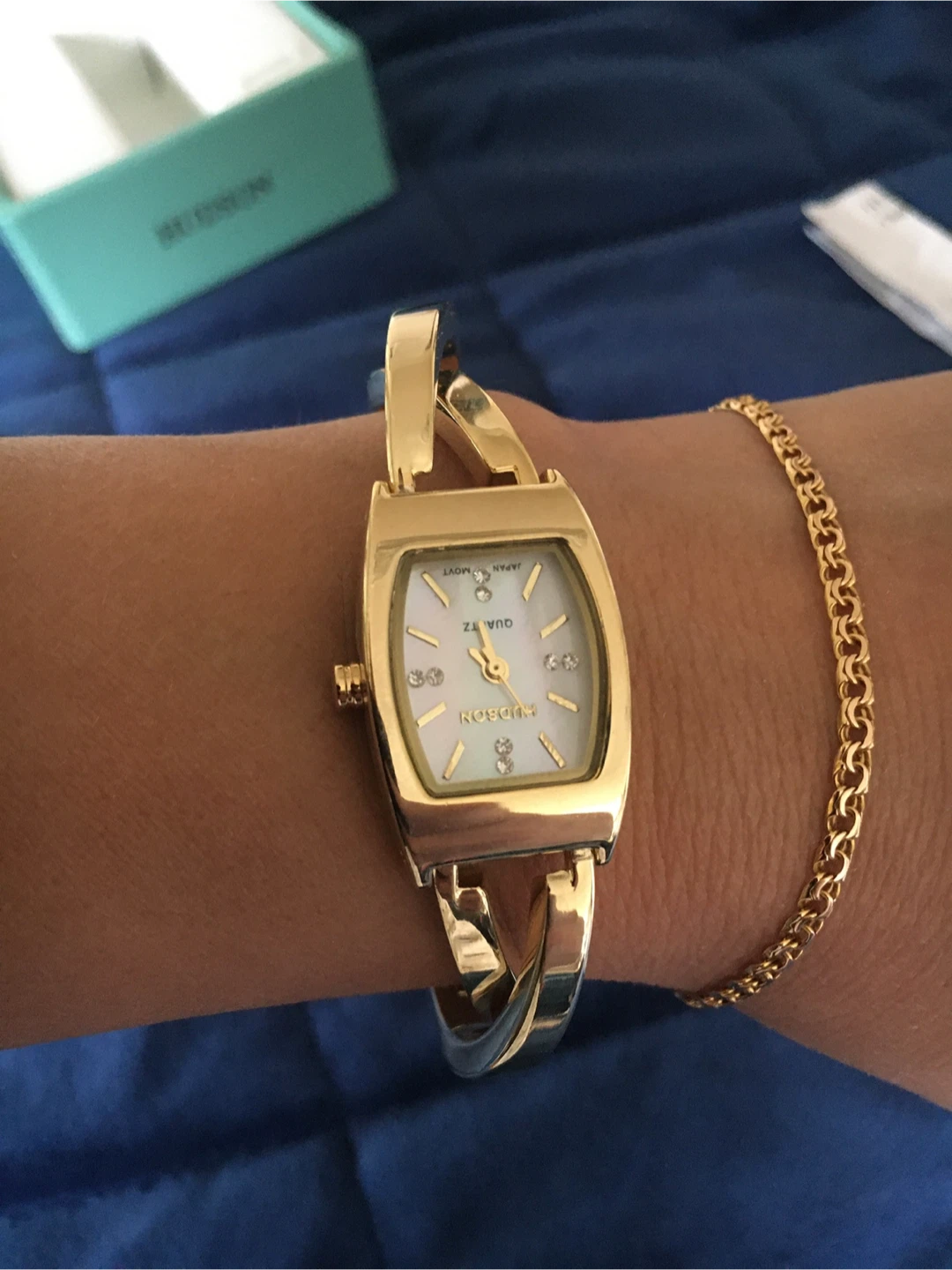 *NEW* Ladies' Gold-Tone Quartz Watch - photo 4