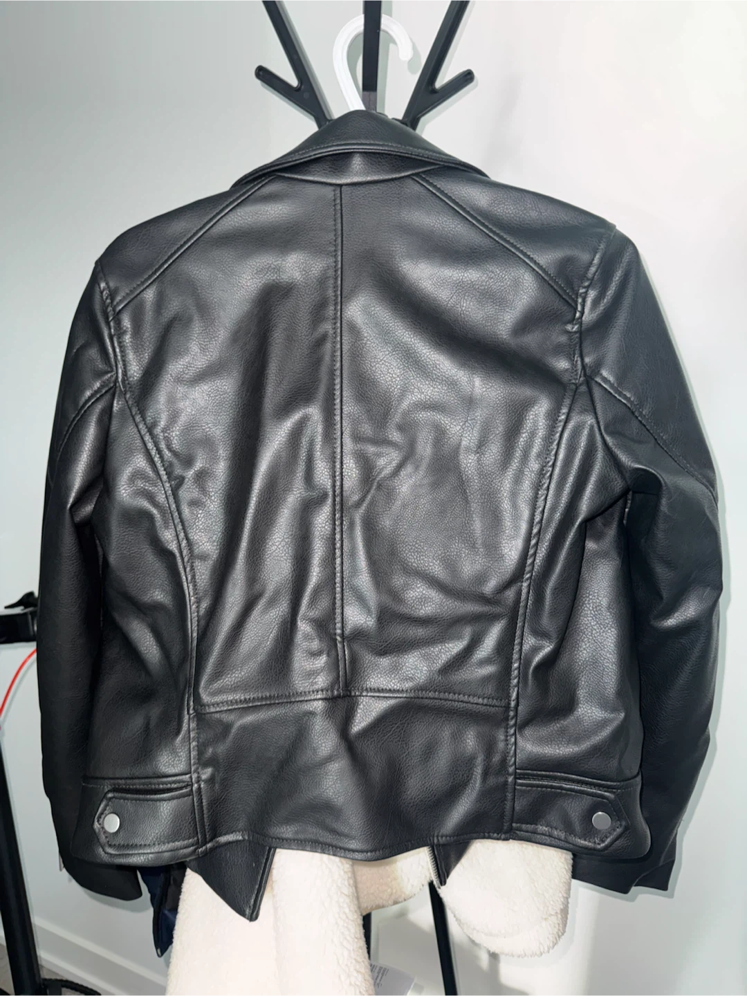 Leather Biker Jacket - photo 2