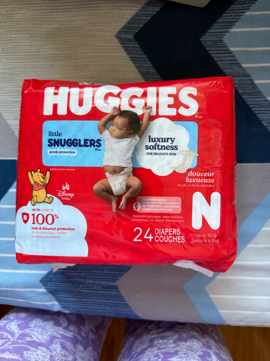 Huggies Little Snugglers Newborn Diapers – 2 Packs