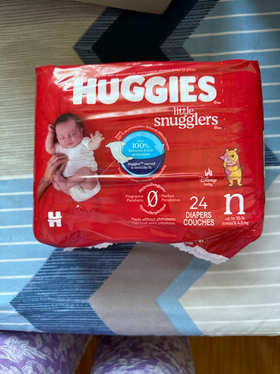 Huggies Little Snugglers Newborn Diapers – 2 Packs - photo 2