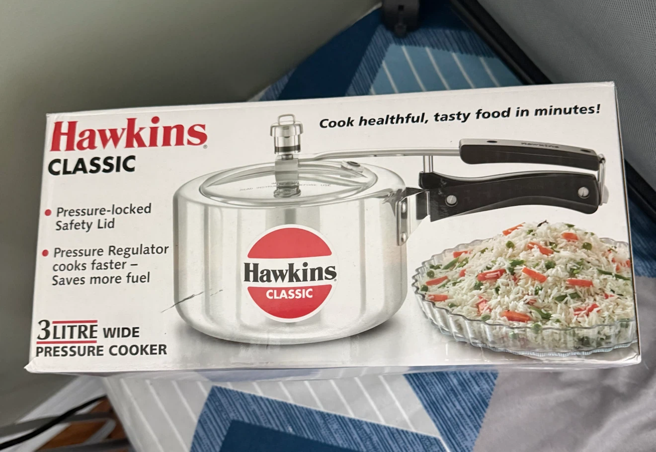 BRAND NEW HAWKINS CLASSIC 3L WIDE PRESSURE COOKER