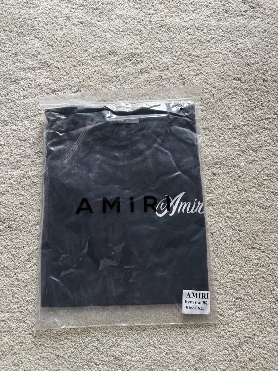 AMIRI Black T-Shirt Size XL