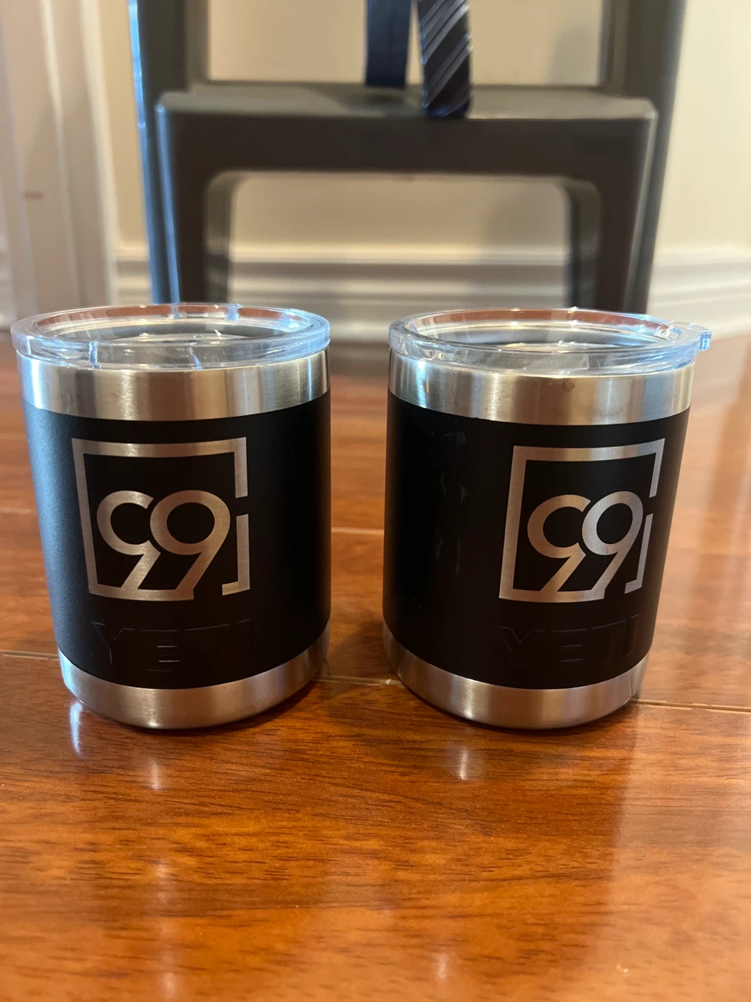 Two YETI Lowball Tumblers