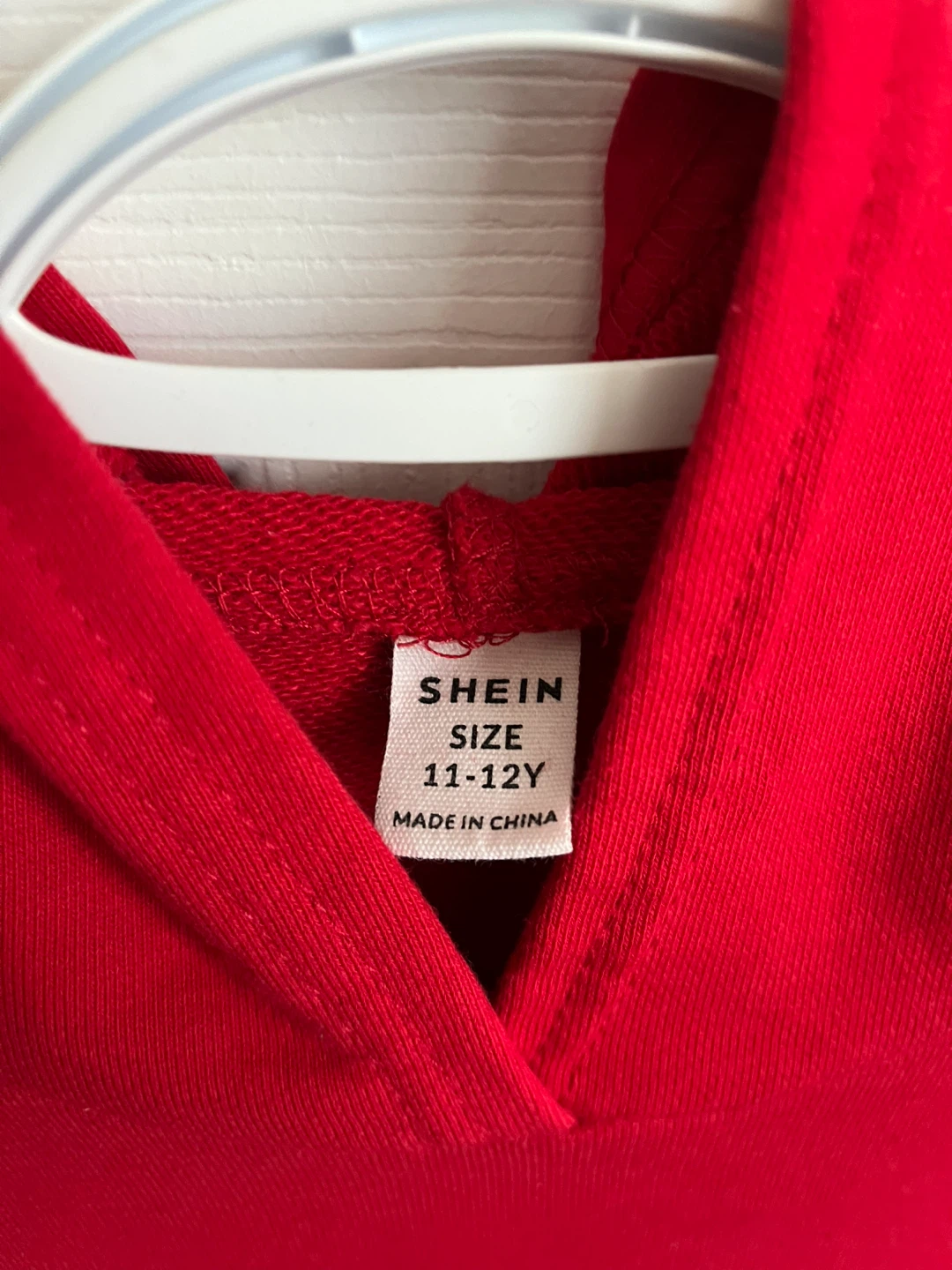 Shein Red Hoodie Size 11-12Y - photo 5