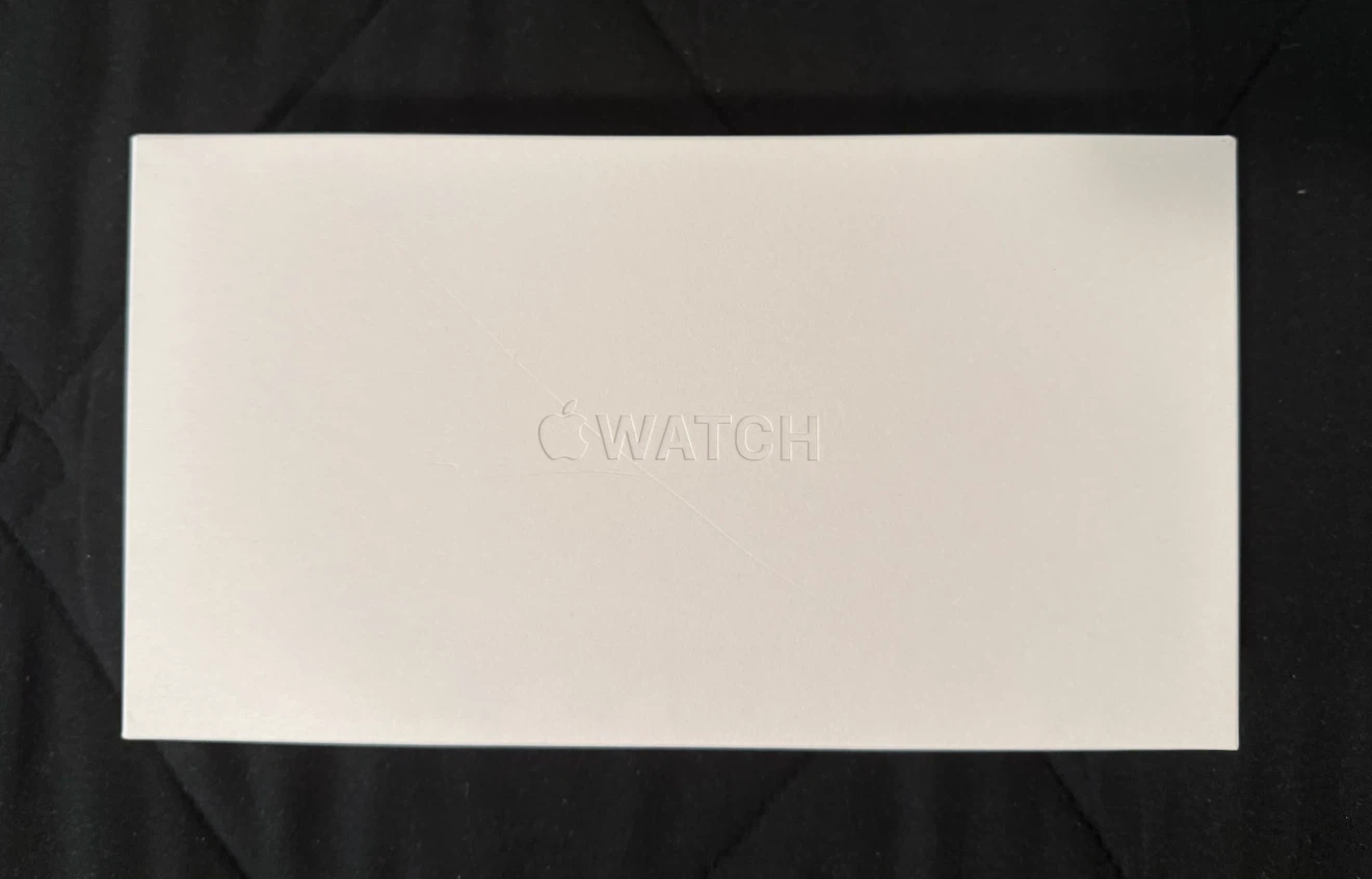 Unopened Apple Watch Ultra 4 Natural Titanium Gray Ocean Band - photo 3