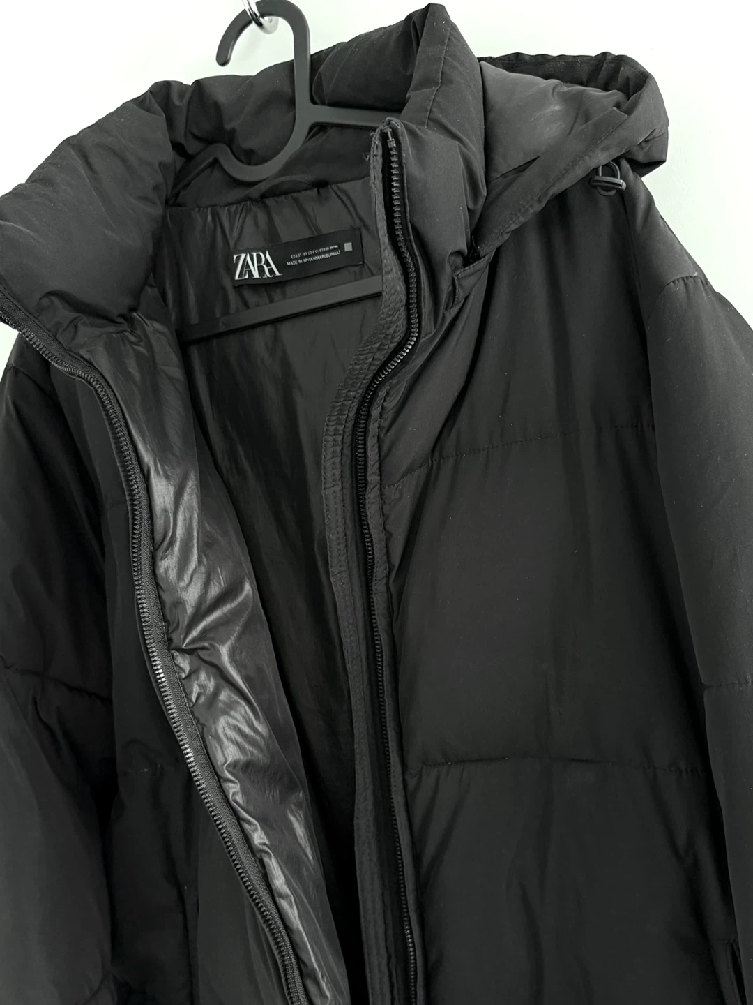 Zara Black Puffer Jacket - photo 2