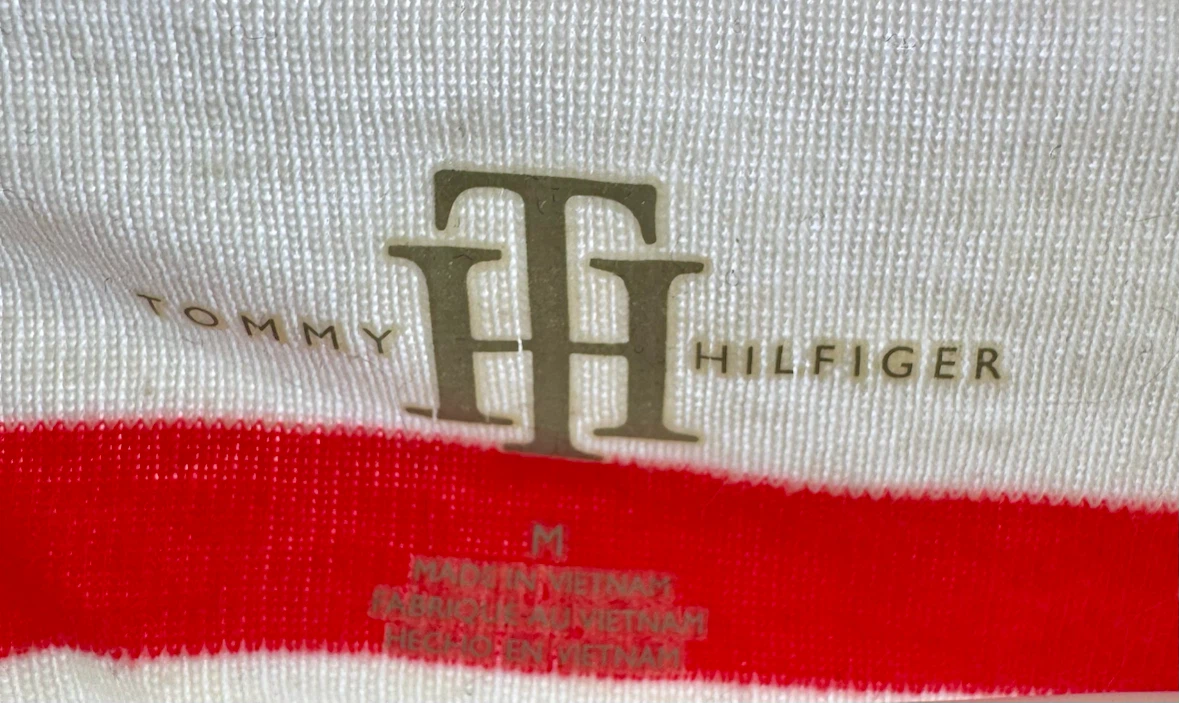 Tommy Hilfiger Striped V-Neck T-Shirt - photo 3
