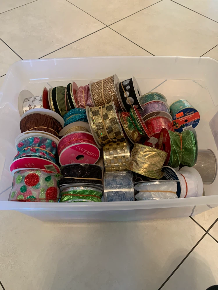 48 Large Collection of Assorted Craft Ribbons