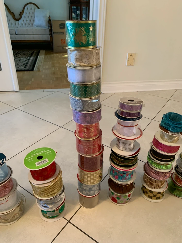 48 Large Collection of Assorted Craft Ribbons - photo 4