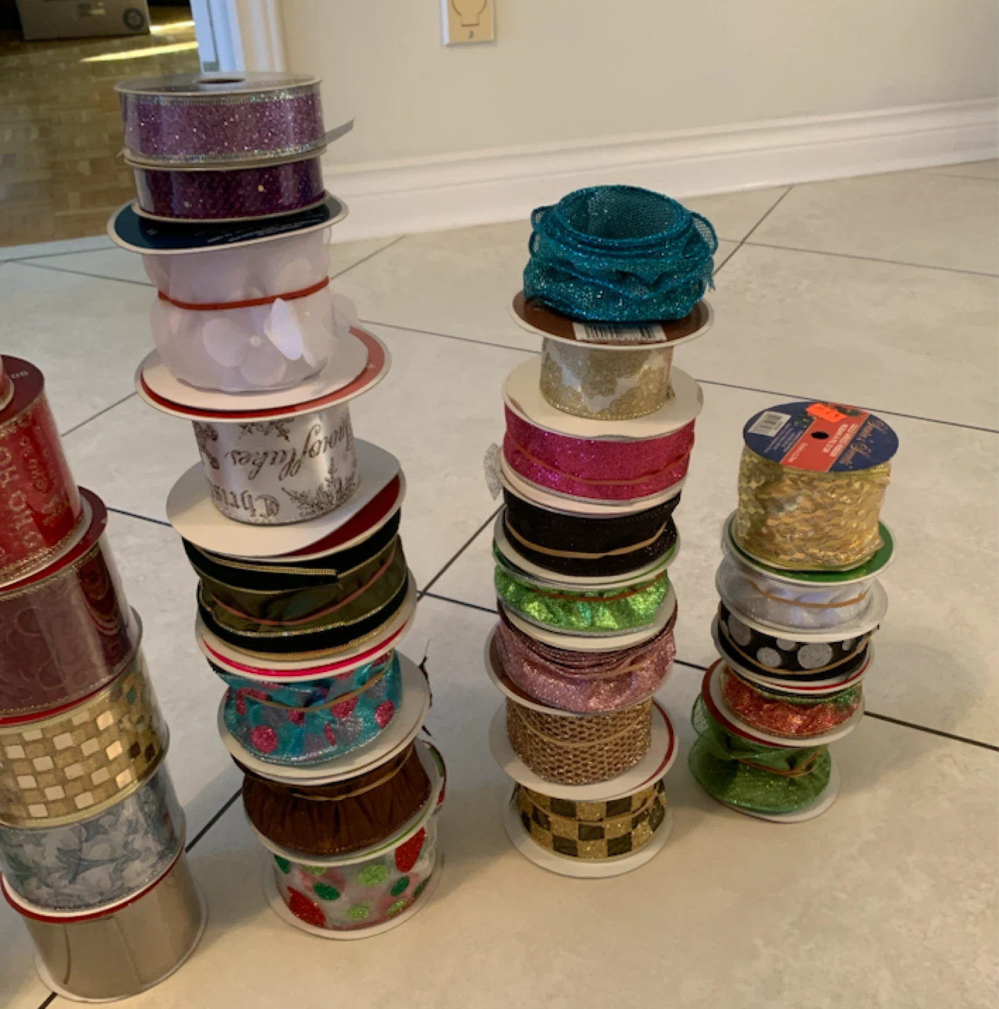 48 Large Collection of Assorted Craft Ribbons - photo 3
