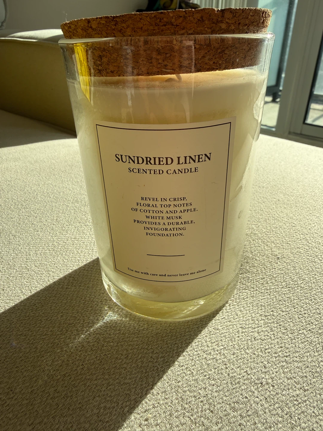Sundried Linen Scented Candle