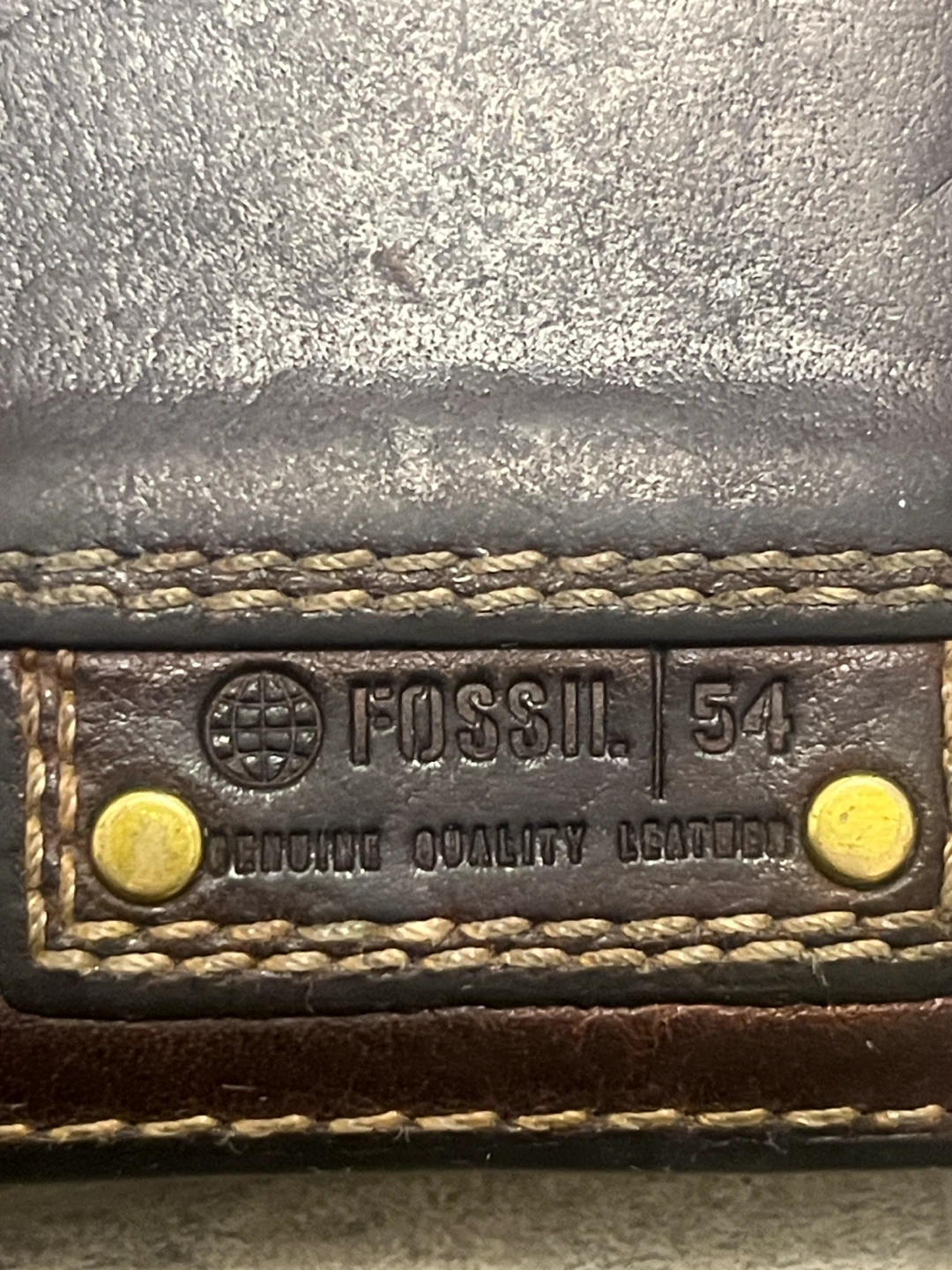 Fossil 54 Brown Leather Bifold Wallet - photo 2