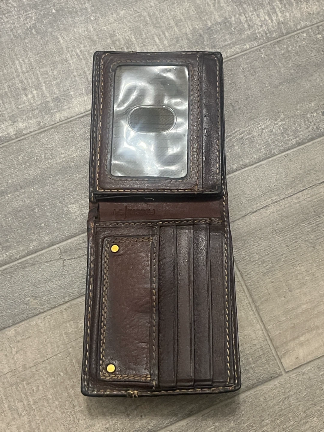 Fossil 54 Brown Leather Bifold Wallet - photo 3