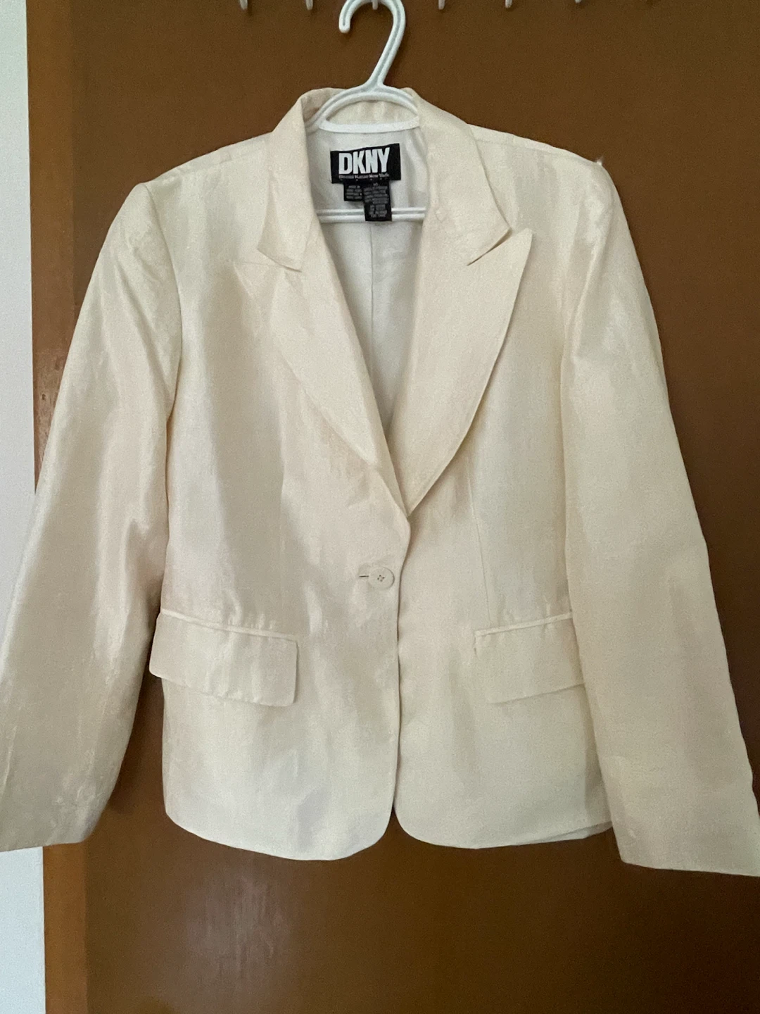 DKNY Cream Blazer