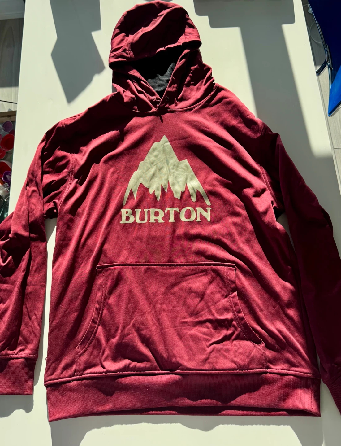 Burton Maroon Hoodie