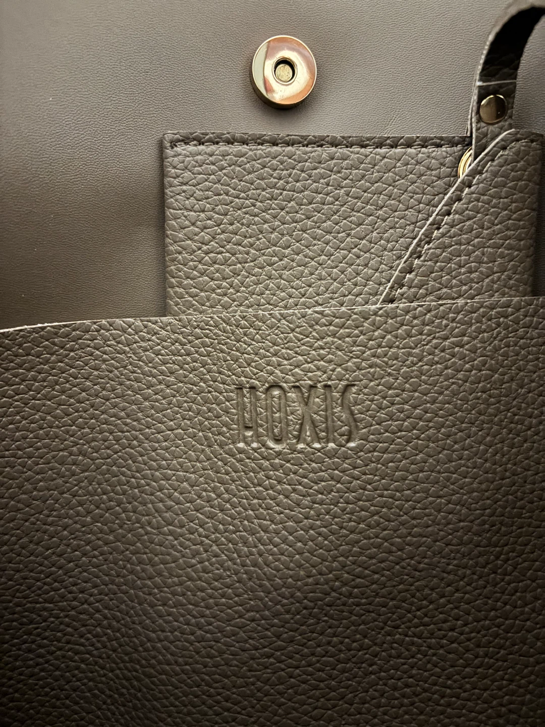 Hoxis Taupe Tote Bag - photo 4