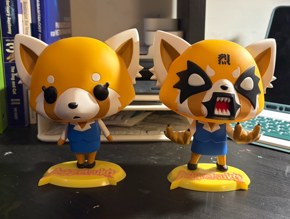 Kidrobot Aggretsuko Retsuko Figures