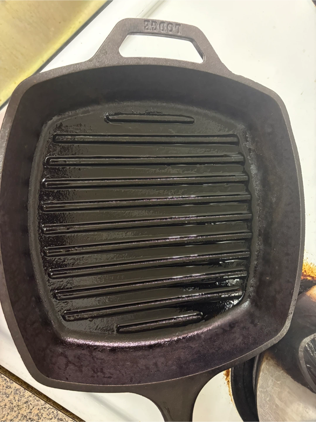 Lodge Cast Iron Square Grill Pan - photo 2