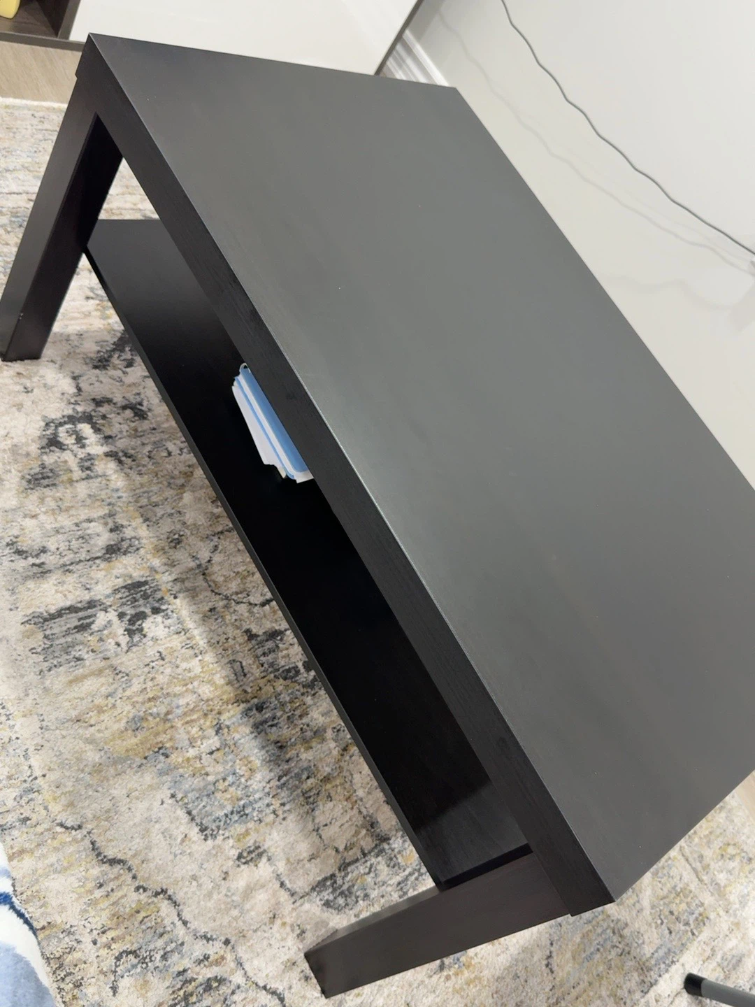 Moving Sale – IKEA LACK Coffee Table – Black-Brown