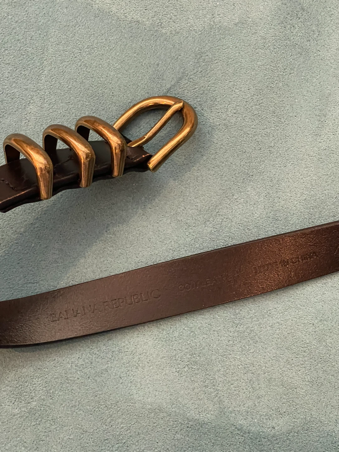 Banana Republic Black Cow Leather Belt - photo 3