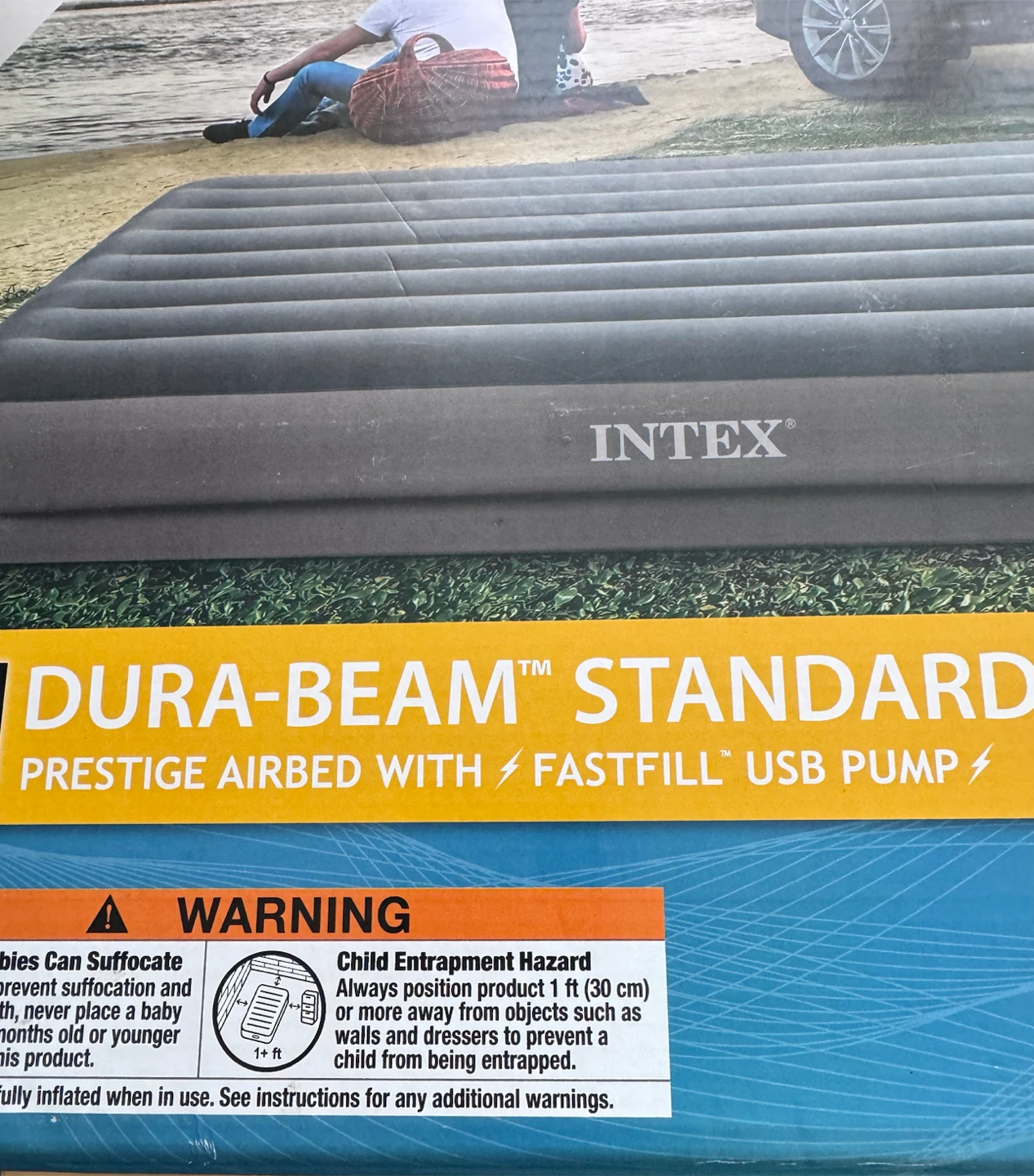 Intex Dura-Beam Standard Queen Airbed - photo 3