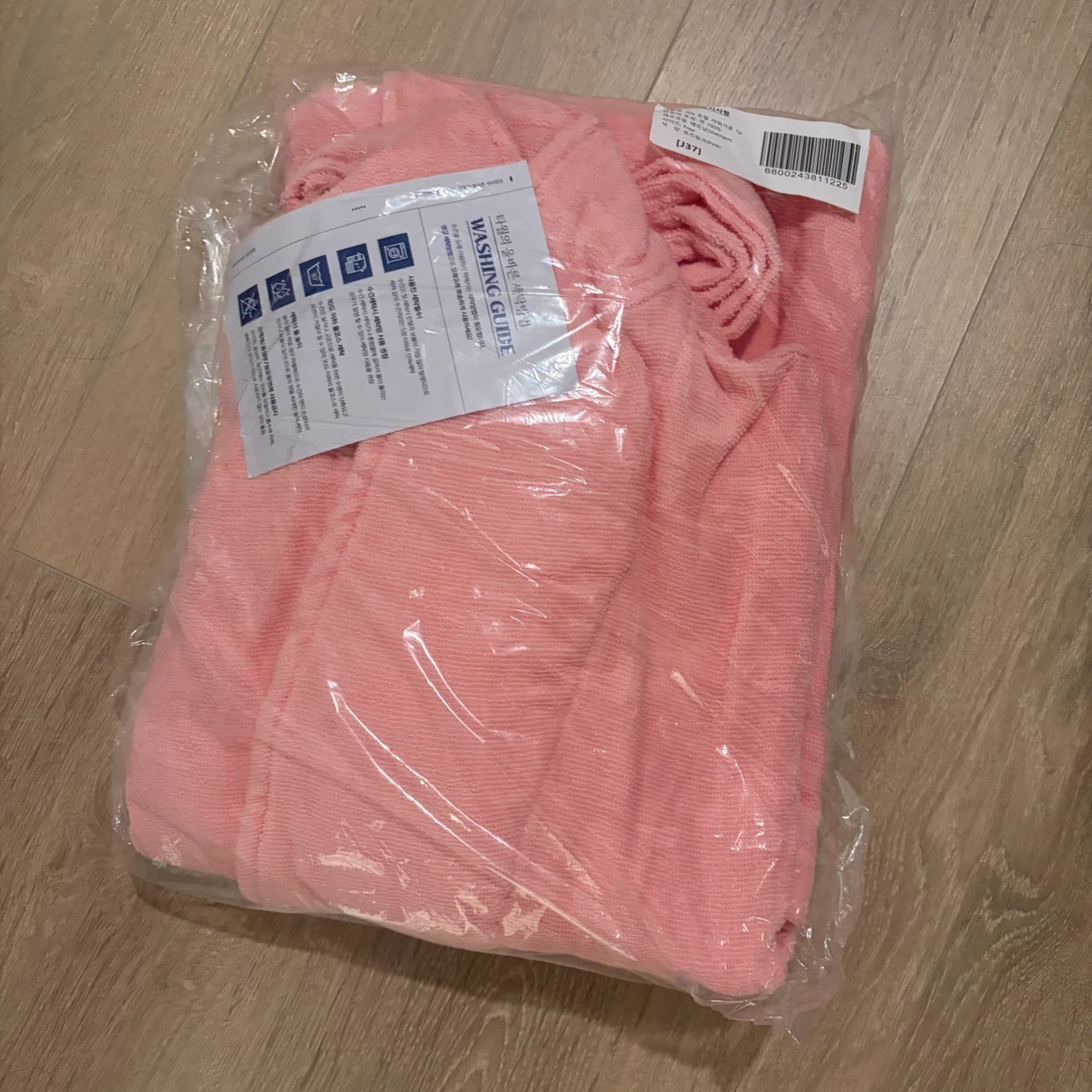 shower robe in korea