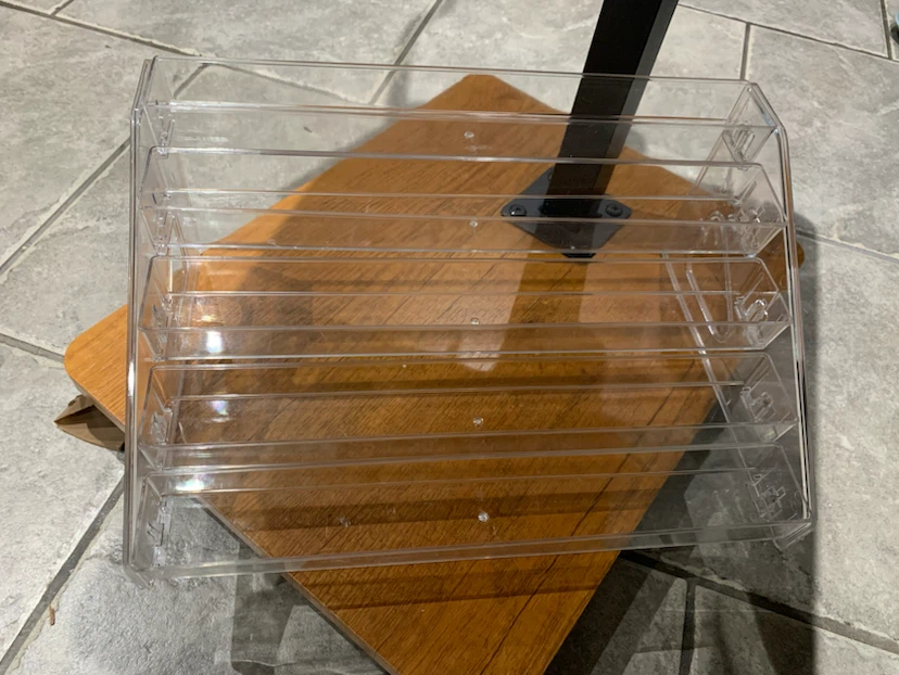 Clear Acrylic Tiered Display Stand