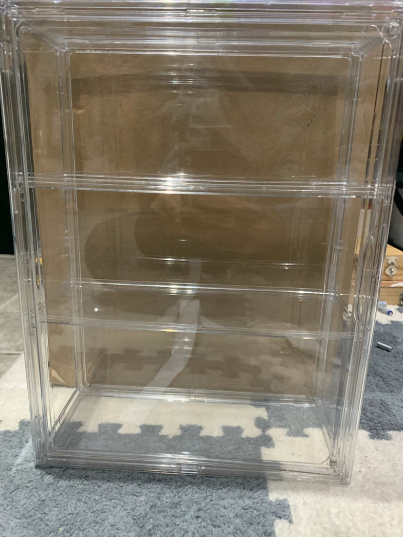 Clear Acrylic Display Case with Magnetic Door