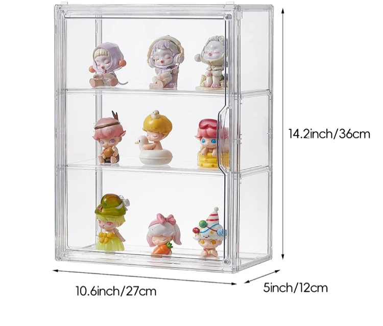Clear Acrylic Display Case with Magnetic Door - photo 3