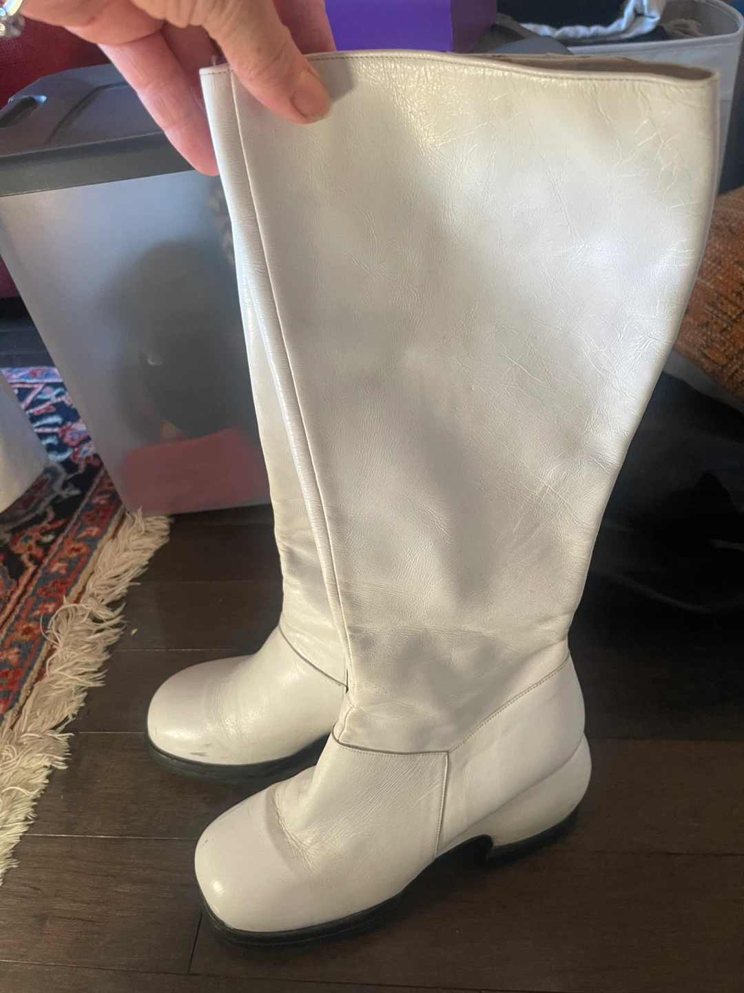 Fleuvog White GoGo boots - photo 2