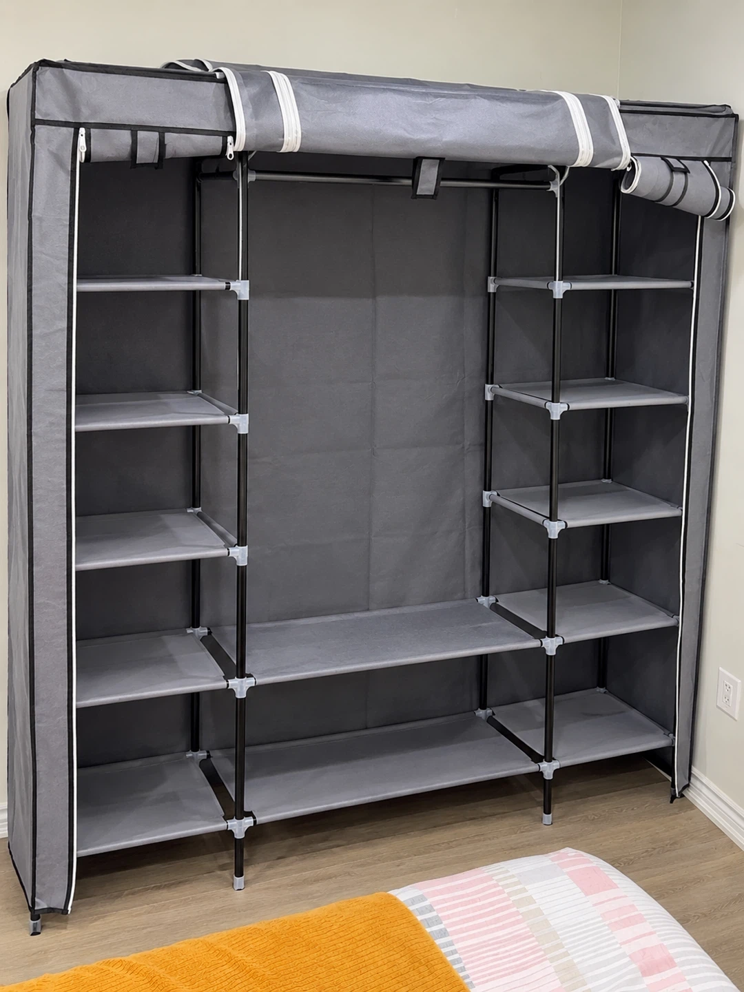 Moving Sale – Large Fabric Wardrobe / Closet Organizer