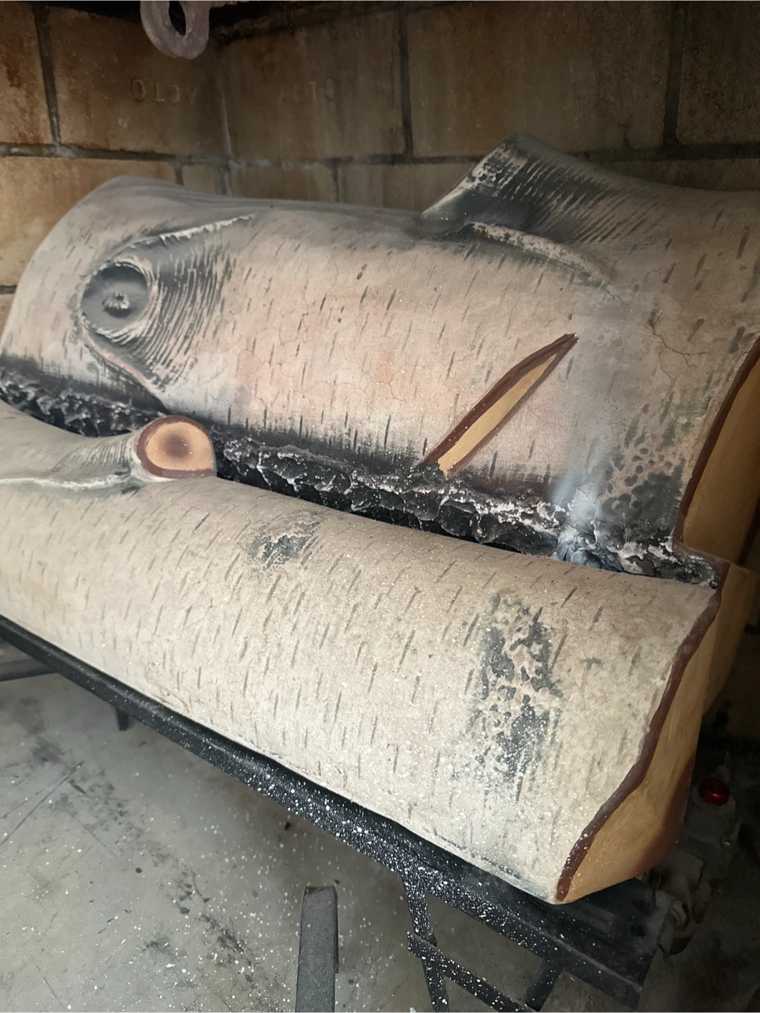 Fireplace log set - photo 2