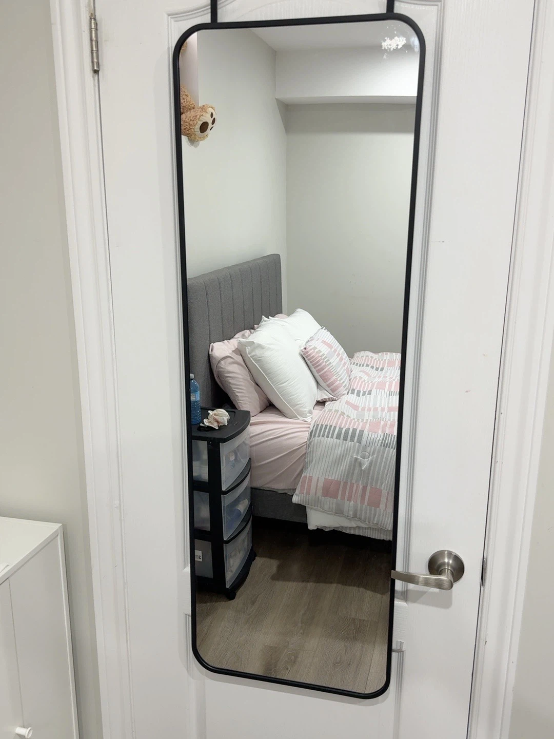Moving Sale – Tall Black Hanging Door Mirror