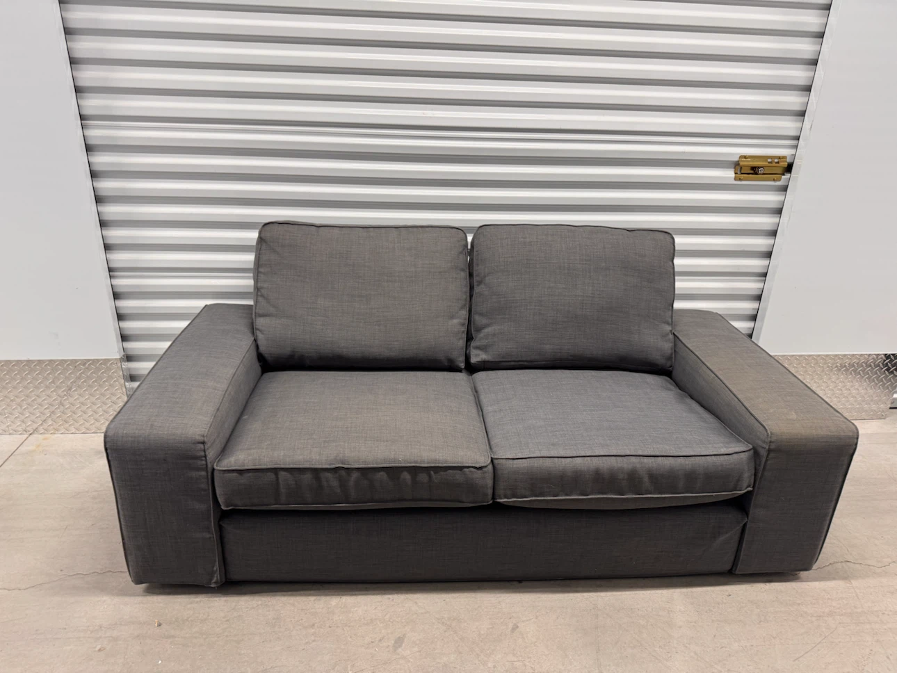 Ikea grey kivik sofa couch (Delivery available)