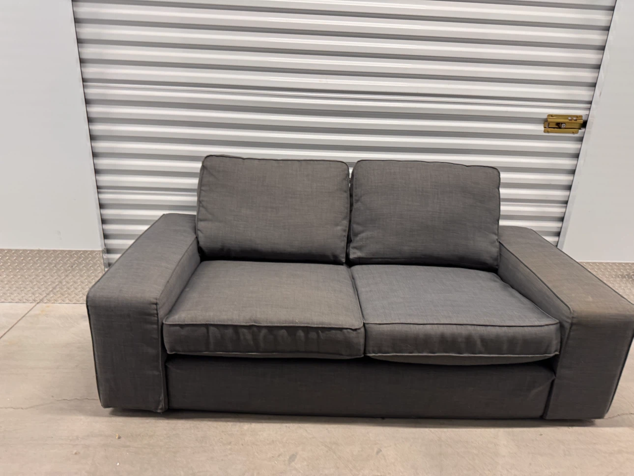 Ikea grey kivik sofa couch (Delivery available) - photo 2