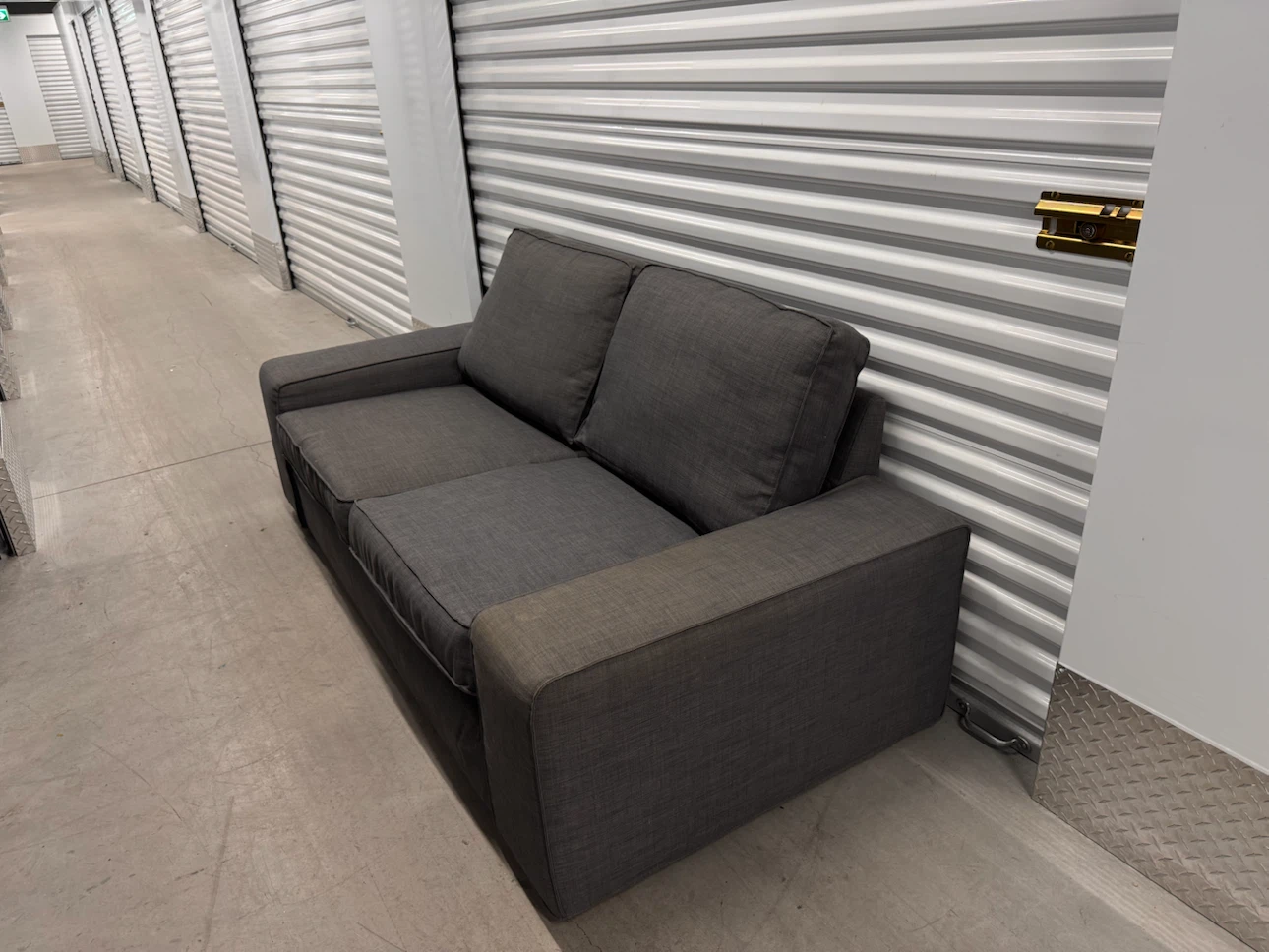 Ikea grey kivik sofa couch (Delivery available) - photo 3