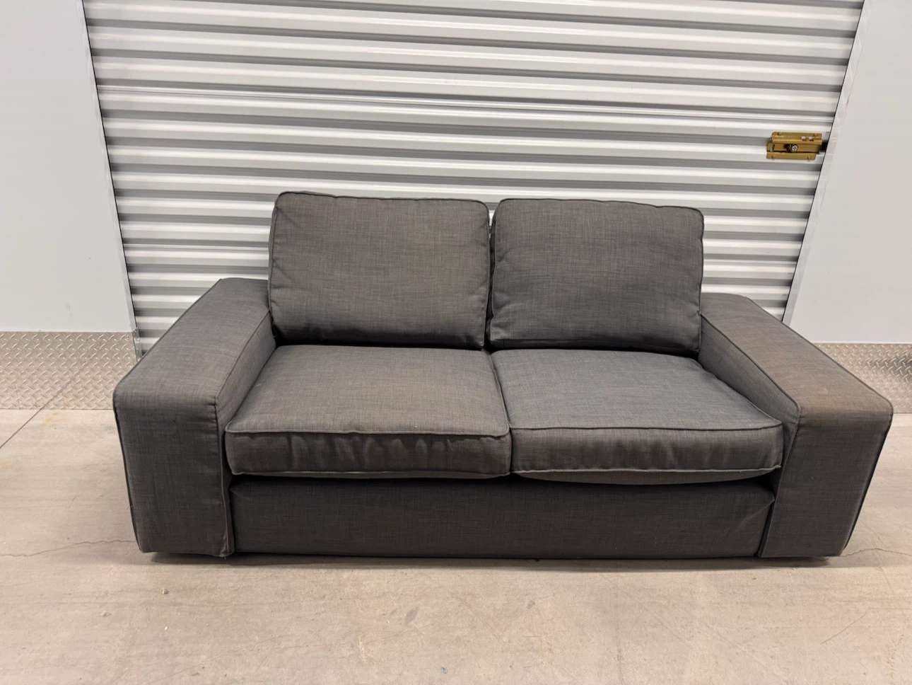Ikea grey kivik sofa couch (Delivery available) - photo 4