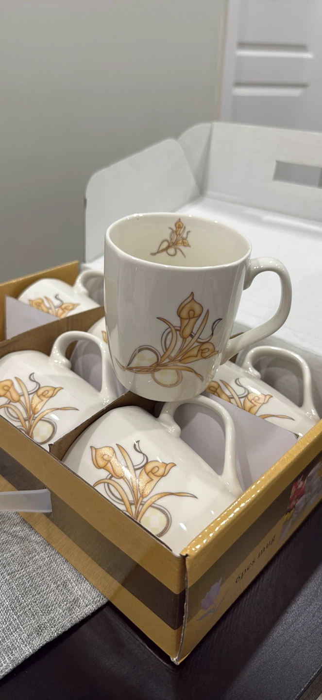 Moving Sale – Brand New Set of 6 Tea/Coffee Cups